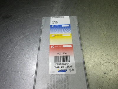 Iscar Carbide Grooving Inserts QTY10 PENTA 24N376-03749 IC908 (LOC3516)