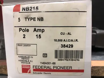 NEW FEDERAL PIONEER NB215