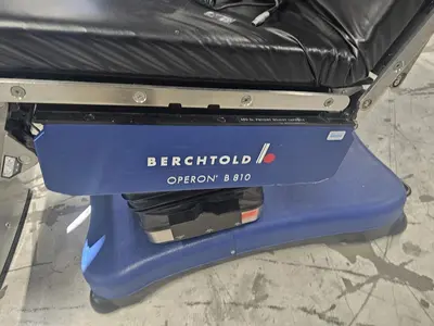 Used BERCHTOLD BERCHTOLD OPERON B 810 SURGICAL TABLE W/ REMOTE Tables/Stretchers/Gurneys Texas US | PT Medical Technologies #1459008