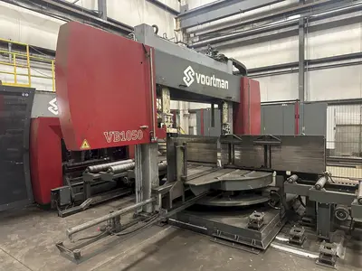 41" X 18" VOORTMAN BEAM LINE, VB1050 SAW,  V630DRILL & V808 PLASMA COPER ROBOT, NEW 2016: STOCK 20792