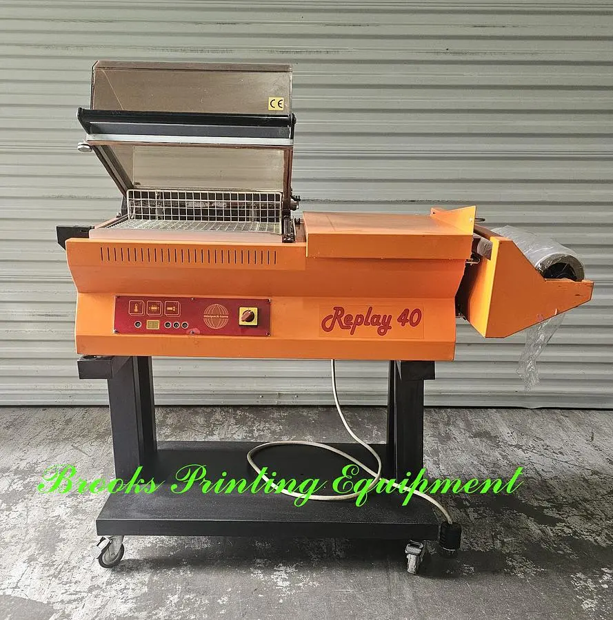 Used 2001 MINIPACK-TORRE REPLAY 40 Shrink Wrappers North Carolina US | BROOKS PRINTING EQUIPMENT #1275598