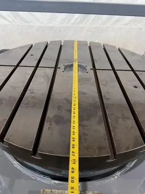 48" GIDDINGS & LEWIS ROTARY TRUNNION TABLE. STOCK # 0903224