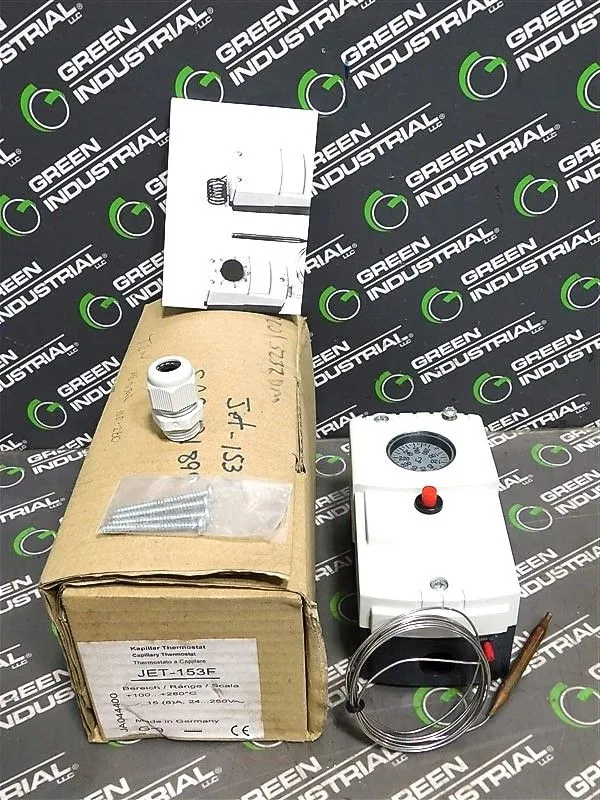 ALRE-IT JET-153 F Capillary Industrial Room Thermostat 15(8)A 250VAC IP65 Used