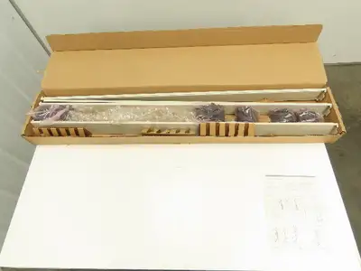 Knoll Dividend Horizon 48" Panel End Trim Assembly Ivory Lot of 6