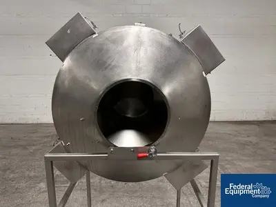 USED Freund-Vector 30" Vector Hi-Coater Coating Pan, S/S