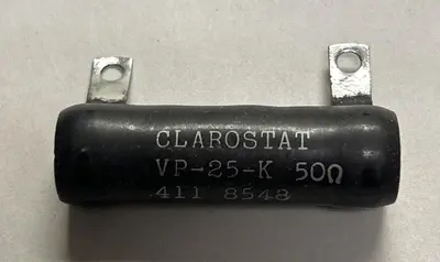 USED CLAROSTAT VP25K50