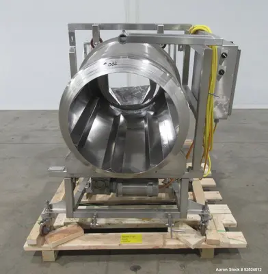 Used Stainless Steel Flavoring Drum with Adjustable Pitch & Control Panel