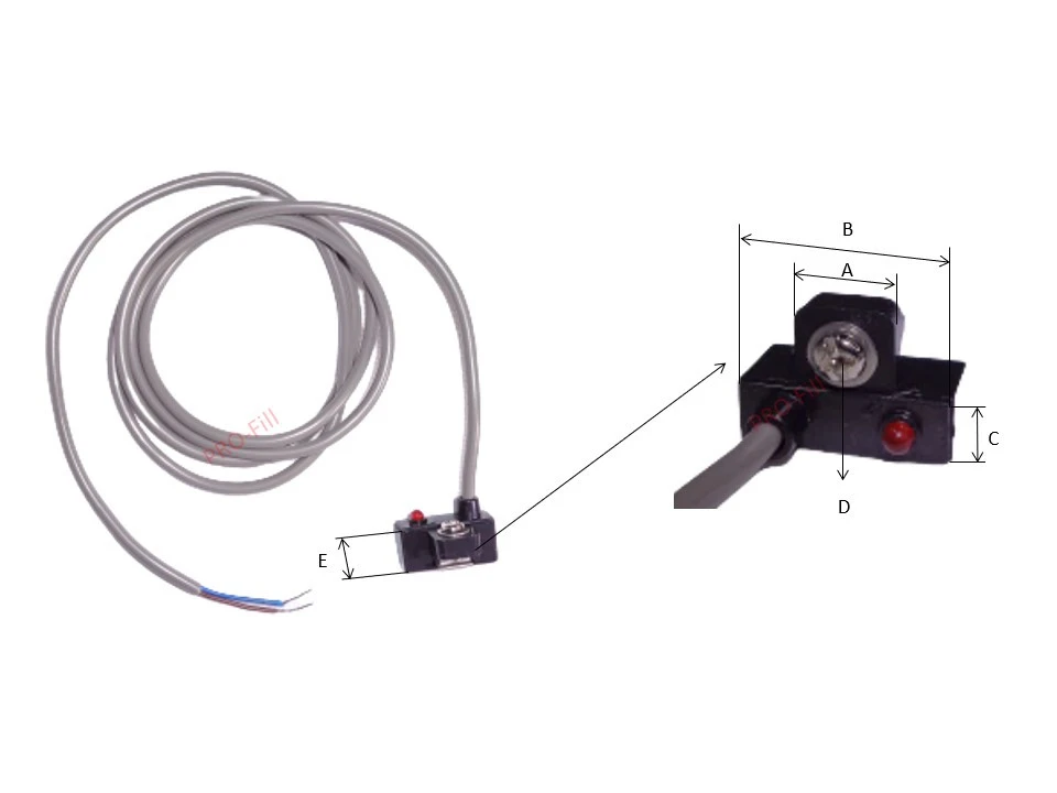 Cylinder Induction Limit Sensor Magnetic Switch
