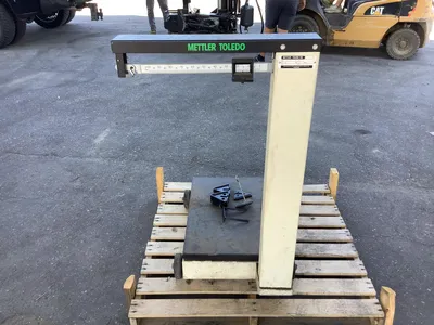 Used METTLER TOLEDO 4182-A INDUSTRIAL FLOOR SCALE Platform Scales Michigan US | Miedema Asset Management Group #1307897