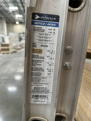 Used LOUISVILLE AE2224 Ladders Florida US | MachineryMax #1461504