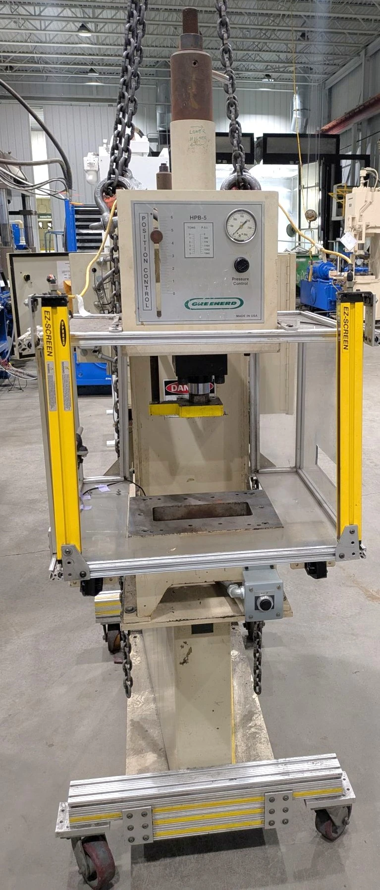 USED 1999 GREENERD PRESSES GREENERD HPB-5 PRESS