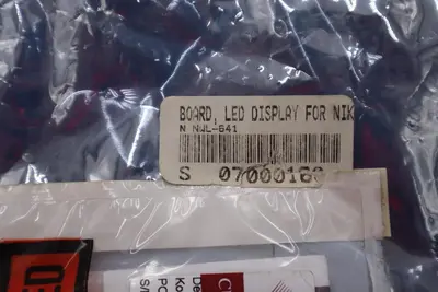 Toshiba LED Display Board for NIK, N NWL-641 PN: RTB111-BL STOCK #2837