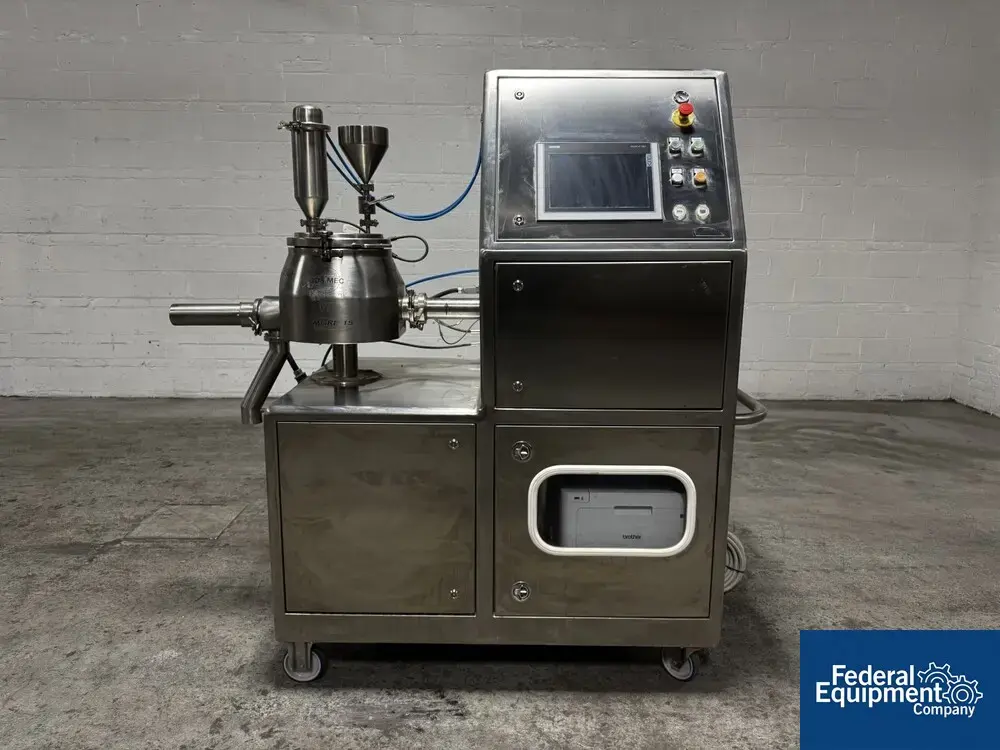 USED Cos.Mec 15 Liter Cos.Mec High Shear Mixer, Model MGR15 Lab