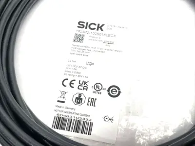 USED SICK CONNECTION CABLE, FEMALE M12 17-PIN, 6048319