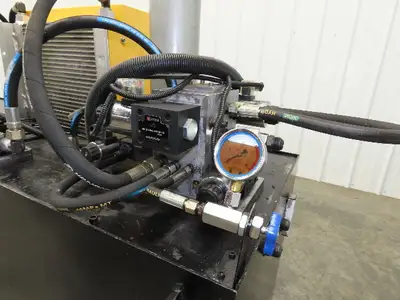 Shanghai Genye Hydraulic Pump Power Unit 4 GPM 4500 PSI 10Hp 415V 100Gal