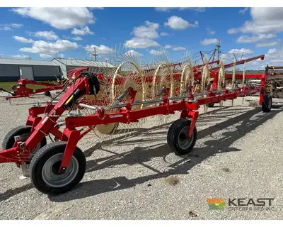 Used FARM KING TVR12 - 12 WHEEL Hay Rakes Iowa US | Keast Enterprises #1360463