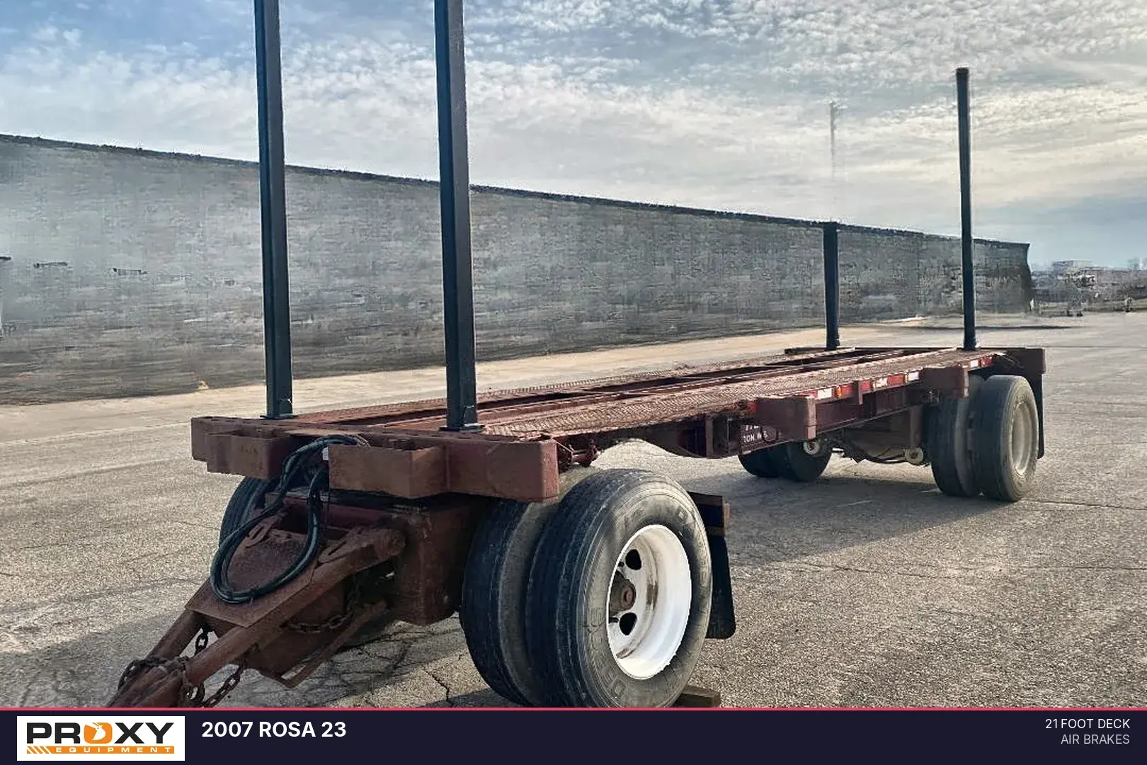 Used 2007 ROSA 23 Forestry Trailers Wisconsin US | Proxy Equipment #1384963