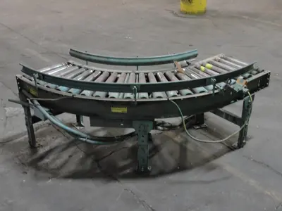 SPC8841  Conveyor 90 degree size powered roller conveyor CS
