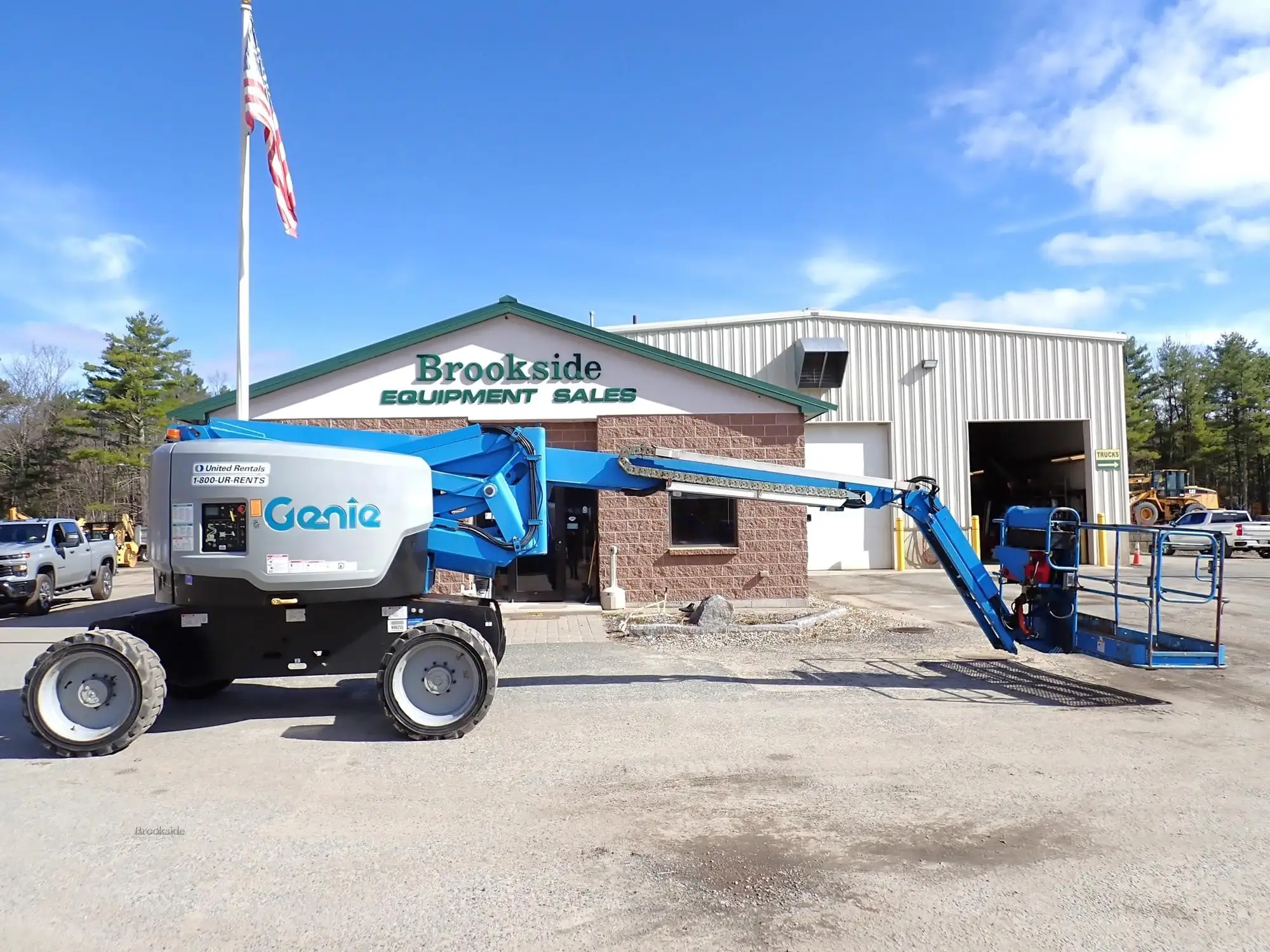 Used 2016 GENIE Z62/40 Articulating Boom Lifts Massachusetts US | Brookside Equipment Sales #1422144