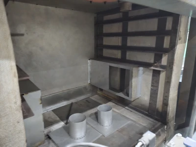 Batch Oven 1,200 Degrees, 66″ x 63″ x 153″
