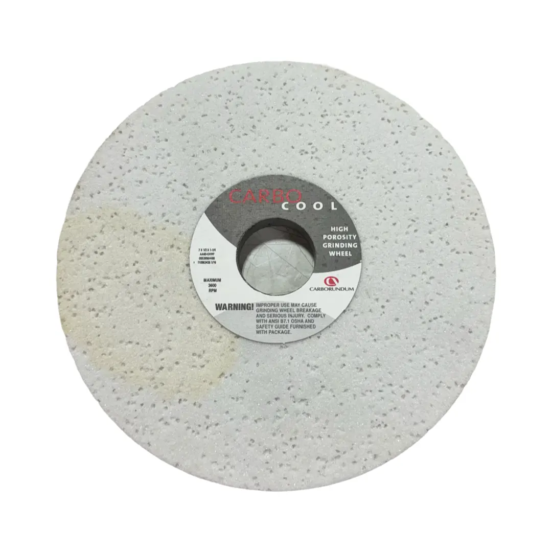 Carbo Cool 7" x 1/2" x 1-1/4" High Porosity Grinding Wheel