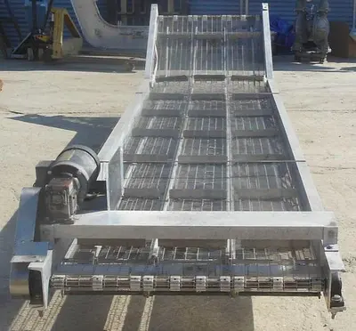 Conveyor, Belt, 36" x 12'6", S/st, Wire Mesh, Incline #S743062