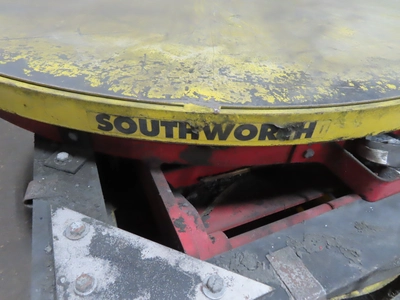 Southworth Lift Table, Air Operated PalletPal with Rotating Top (1 available)