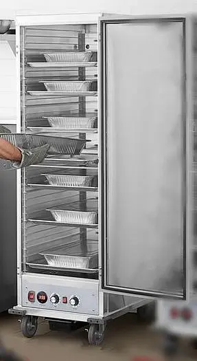 Full Size Non-Insulated Heated Holding / Proofing Cabinet with Clear Door - 120V