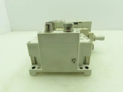 SMC SV Series 8-Station Manifold w/EX600 Serial Interface 24VDC Solenoid Valves
