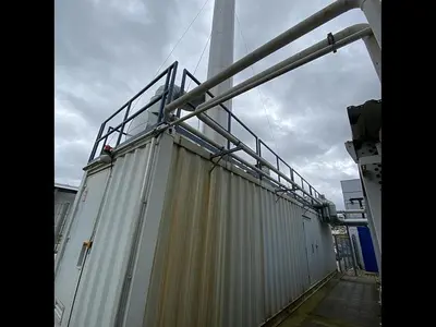 USED HEAT AND POWER PLANT WITH AN ABSORPTION CHILLER 850 KW