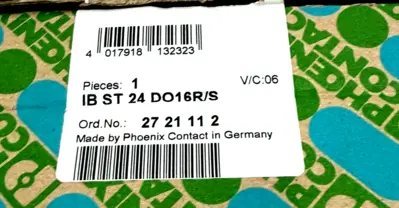 NEW PHOENIX CONTACT IB ST 24 DO16R/S INPUT MODULE 2721112 IBST24DO16RS