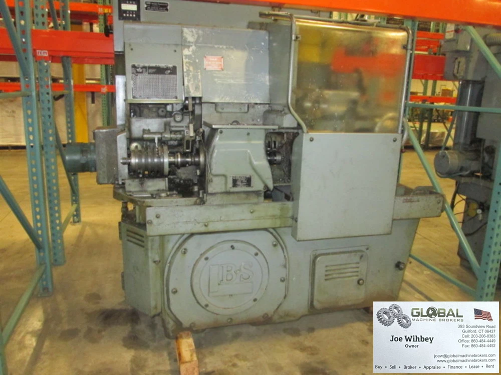 Brown & Sharpe #2 Ultramatic 3/4"Cap 6 Station Turret 220V 3Ph Screw Machine W/Barfeed