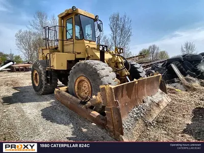 Used 1980 CATERPILLAR 824C Bulldozers Wisconsin US | Proxy Equipment #1377773