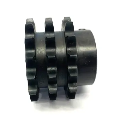 USED MARTIN TRIPLE ROW ROLLER CHAIN SPROCKET 1-5/16" BORE W/ KEYWAY