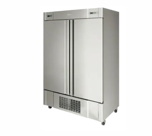 Infrico IRR-AN49MX 54 1/2" Two Section Commercial Combo Refrigerator Freezer - Solid Doors, Dual Temp, 115v