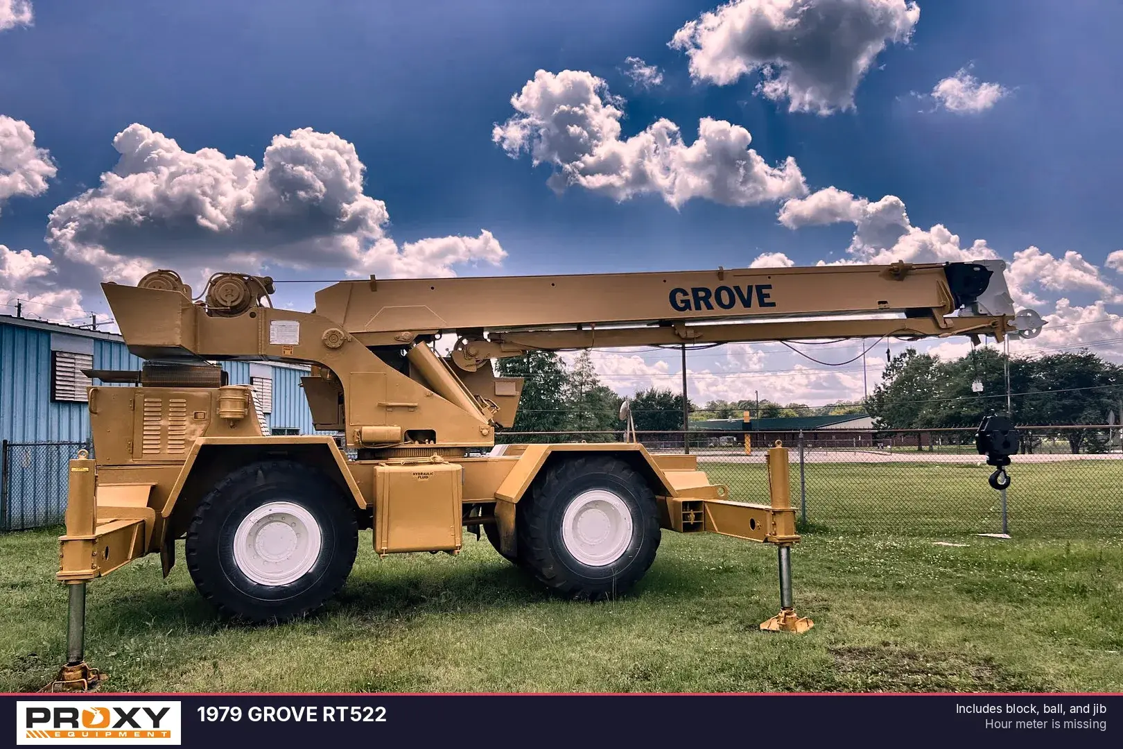 Used 1979 GROVE RT522 Mobile Cranes Louisiana US | Proxy Equipment #1377645
