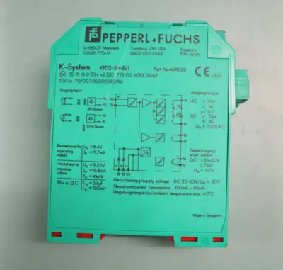 Pepperl+Fuchs KFD2-SH-Ex1 K-System Isolation Switch Amplifier Module H7