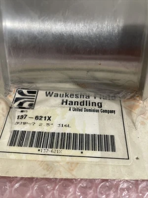 NEW Waukesha Fluid Handling 137-621X