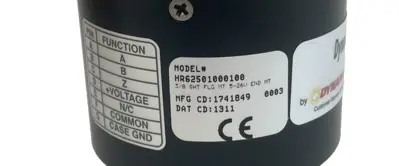 NEW DYNAPAR HR62501000100 3/8 SHT FLG MT 5-26V END MT