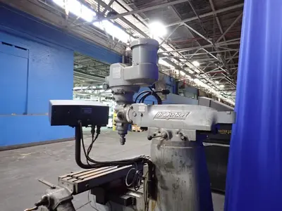 Bridgeport 42" X 9" Vertical Mill