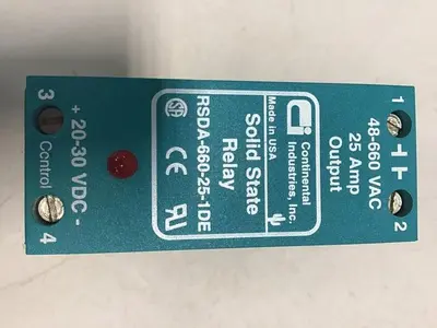 USED CONTINENTAL INDUSTRIES RSDA-660-25-1DE