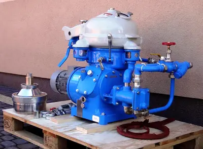 (2) Alfa-Laval MAB 104B-24-60 oil purifiers, SS.
