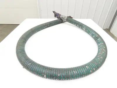 2"ID x 10' Flexible Chemical Transfer Hose Camlok Ends