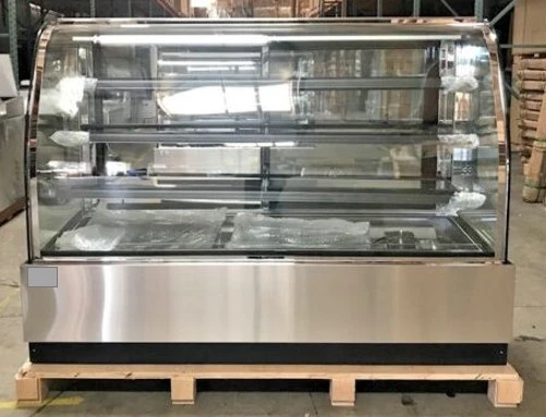 171-0036 72” Self Contained Refrigerated Full Service Bakery Display Cooler