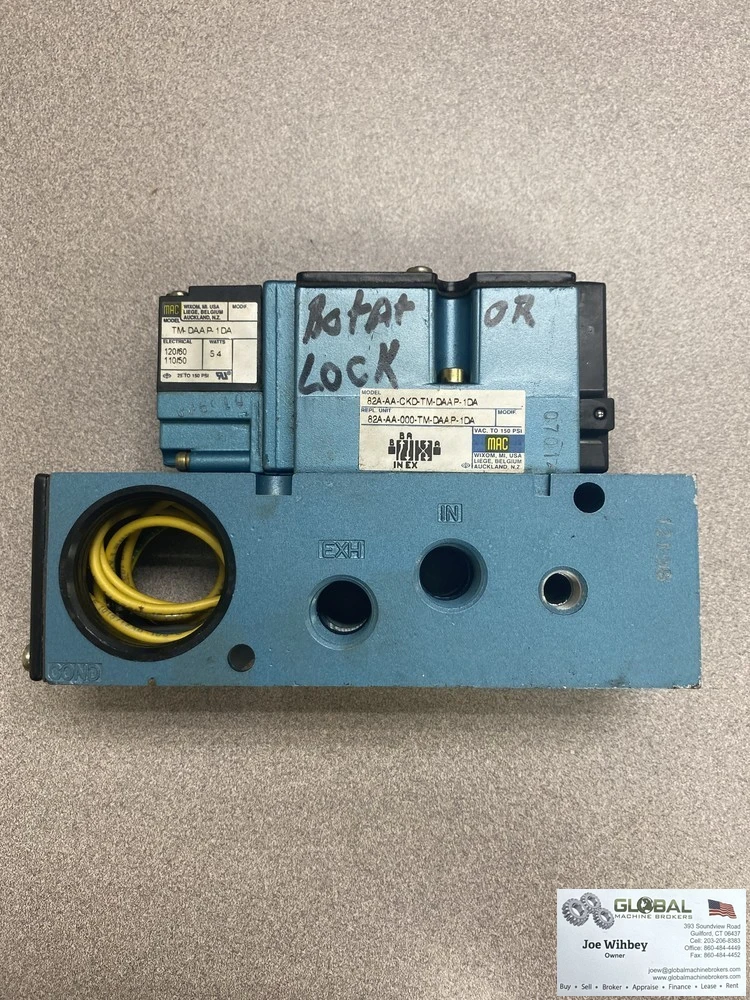 82A-EA-CKD-TM-DAAP-1DA MAC Solenoid Valve *Good Condition*