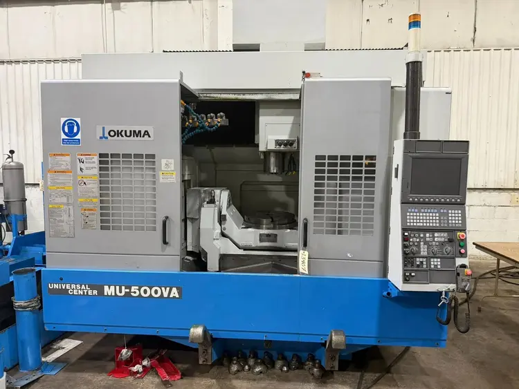 Used 2007 OKUMA MU-500VA Vertical Machining Centers (5-Axis or More) Illinois US | Aucto #1306859
