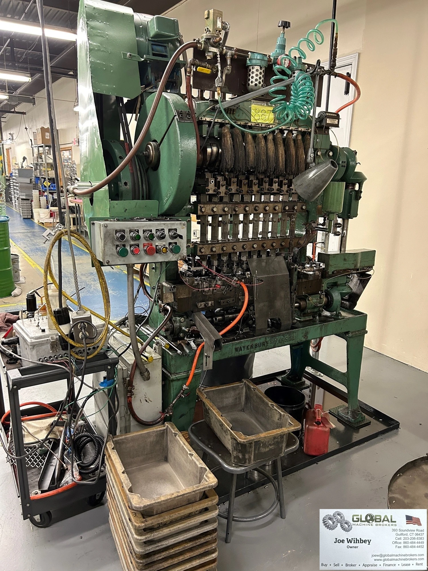 Waterbury Farrel 1010 ICOP Transfer Press with Minster Air Clutch Brake Combo