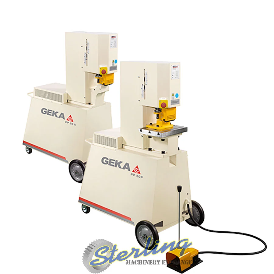 New | in-Stock GEKA PP50 PRESNA Ironworkers California US | Sterling Machinery Exchange #1466792