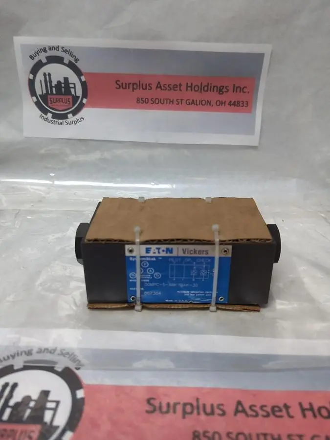 Used VICKERS DGMPC-5-ABK-BAK-30 Pump & Valve Parts Ohio US | Surplus Asset Holdings #1246385