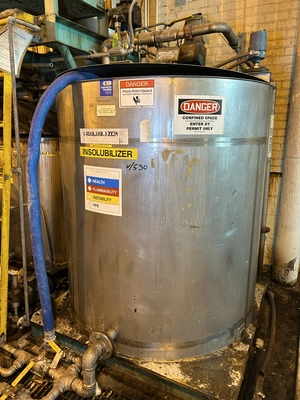 STAINLESS STEEL MIX TANK 600 GALLON Stainless Steel Tanks | Perry Equipment (4)
